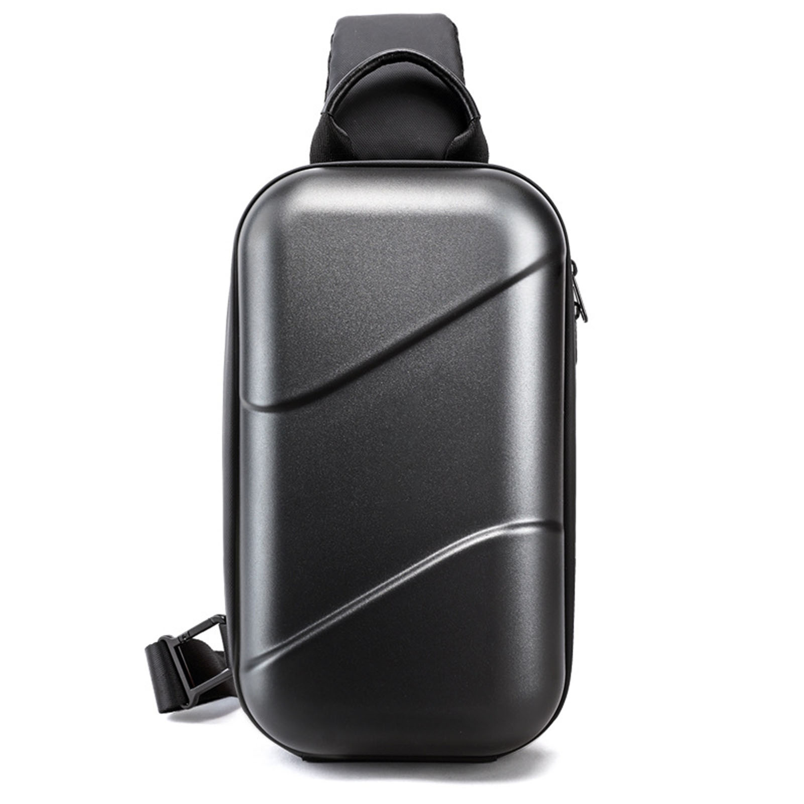 Multi-functional Men's Crossbody Shoulder Bag Waterproof Messengers Chest Bag Casual Adjustable Strap Handbags: Blue