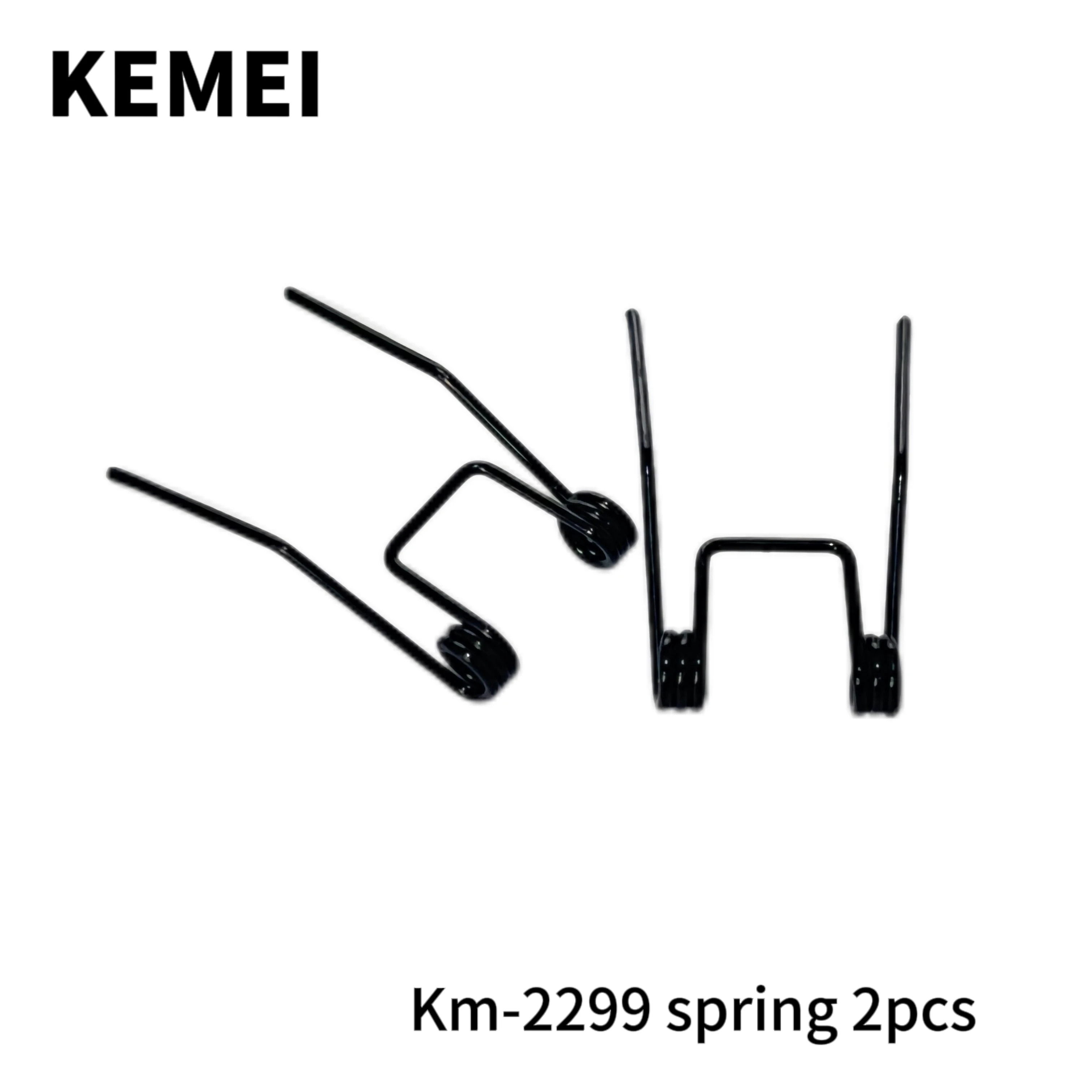 Kemei 2299 Barber Cordless Hair Trimmer original accessory KM-2299 spring plastic switch blade circuit board: Red