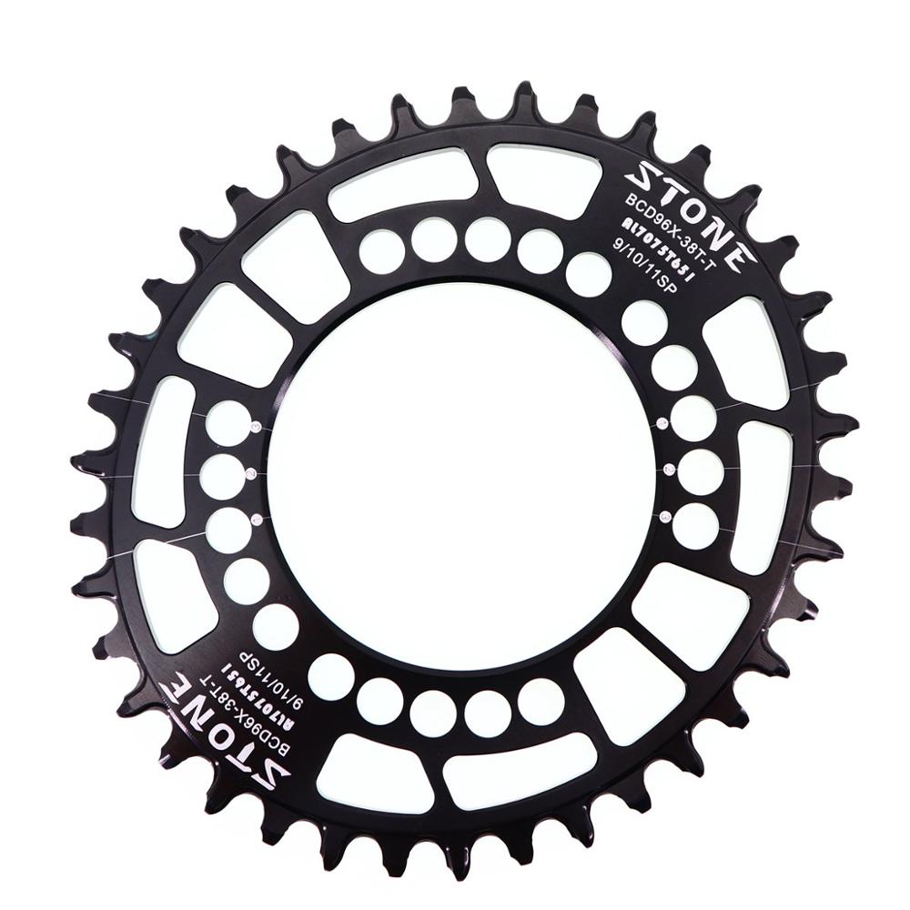 Stone Chainring 96 BCD Oval for Shimano M6000 M7000 M8000 M9000 32t 34 36 40 42 44 48T Bike Chainwheel Bicycle Tooth Plate 96bcd