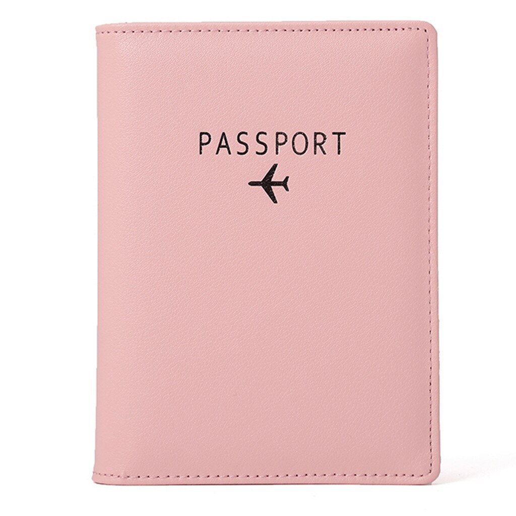 Leuke Paspoort Deksel multifunctionele Reizen Paspoort Portemonnee Tri-fold Document Organizer Houder voor paspoort Meisjes Case Pouch paspor