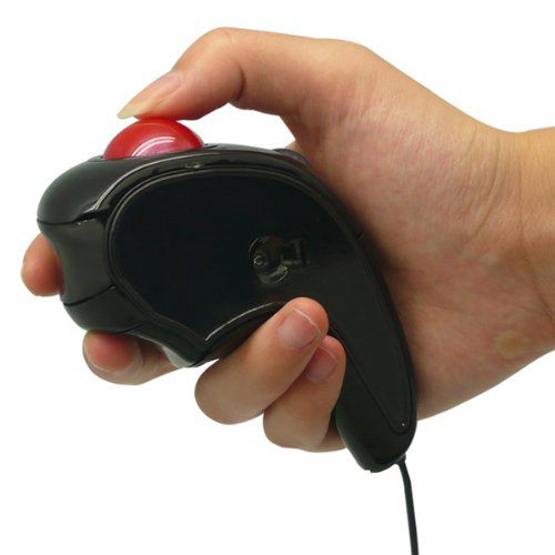 Yoc Thumb-Controlled Handheld Bedrade Trackball Muizen