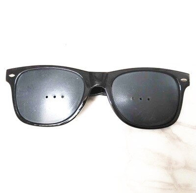 Cycling Eyewear Pin Small Hole Sunglass Eye Training Glasses Camping Unisex Eyeglasses Exercise Outdoor Sport Eyesight: 3