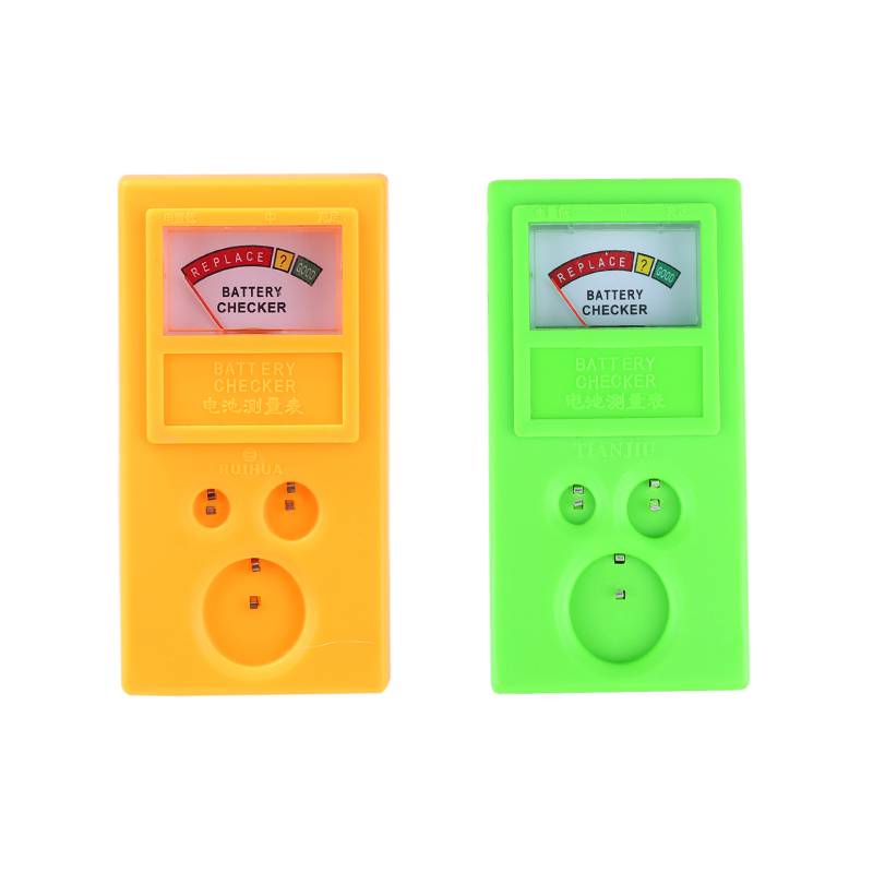 1Pc LR44 CR2032 CR2025 Horloge Batterij Checker Licht Gewicht Cell Coin Batterij Tester Voor 3/1.55V Knop Batterij