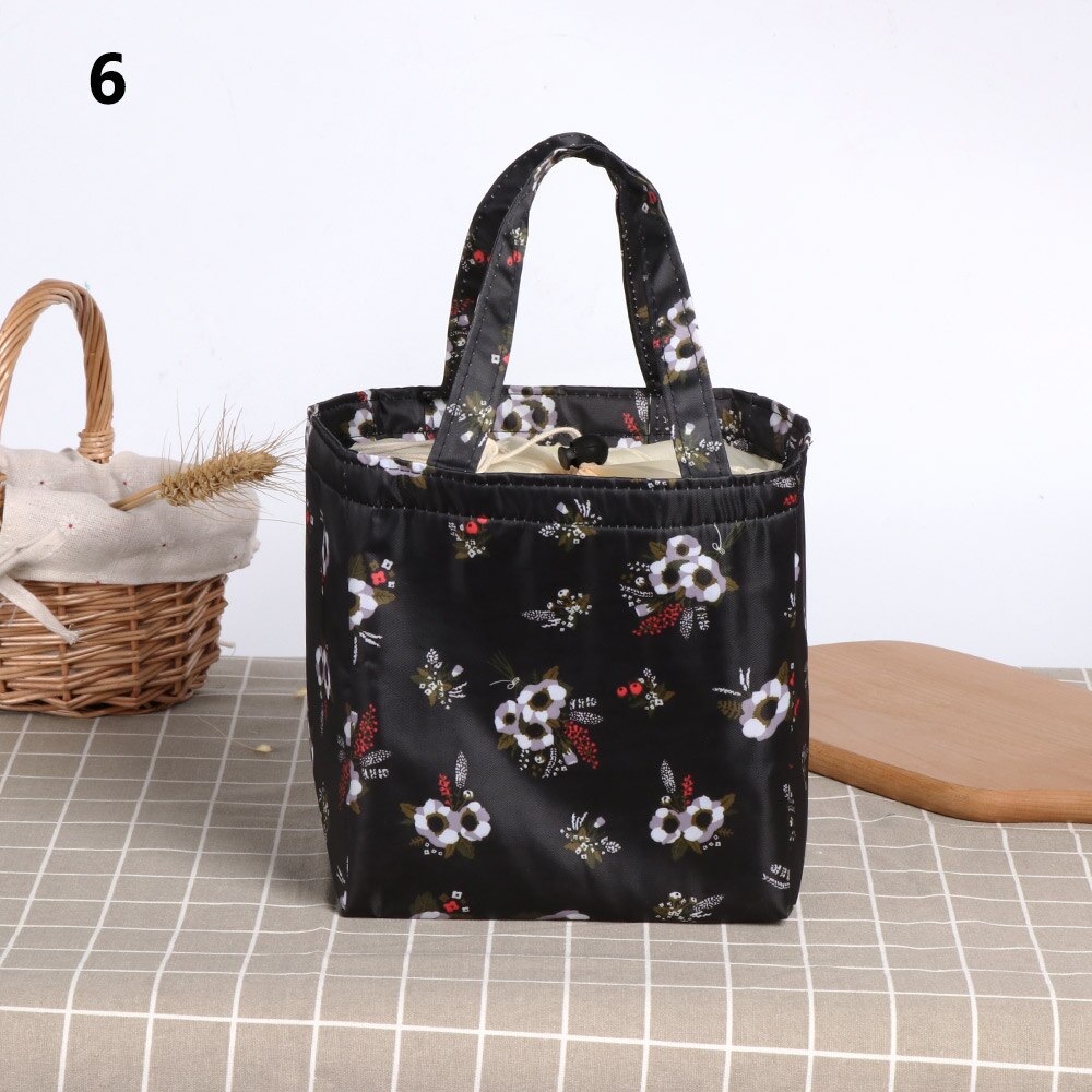 1 pc Leisure Verse Isolatie Koude Balen Thermische Oxford Lunch Tas Waterdichte Handige Leisure Tas Leuke Flamingo Cuctas Tote: 6