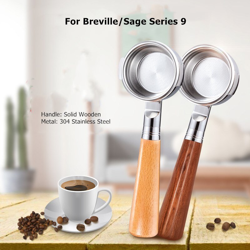 58MM Coffee Bottomless Portafilter For Sage Breville BES920 Replacement