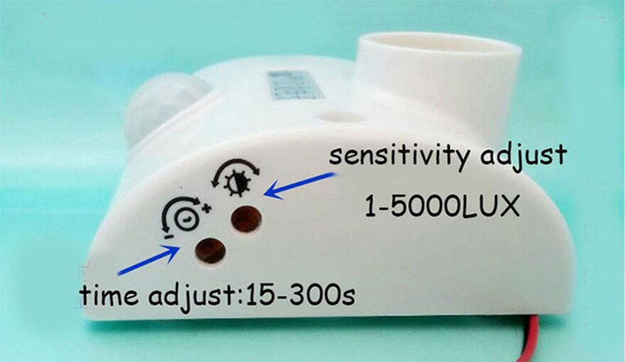 Menselijk lichaam inductie e27 houder met automatische body infrarood ir sensor pir motion detector verstelbare tijd & gevoeligheid