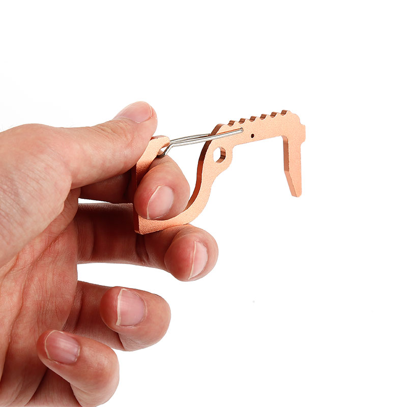 No Touch Key Door Opener Keys Chave Portable Hygiene Hand No Touch Key Handle Key Anti-contact ZERO-TOUCH Key Buckle Isolation