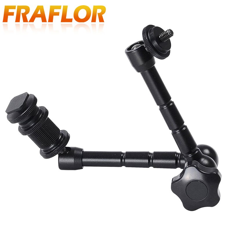 Superklem 7/11 inch verstelbare magische gelede arm voor het monteren van hdmi-monitor, led-lamp, lcd-videocamera, flitser, camera, dslr