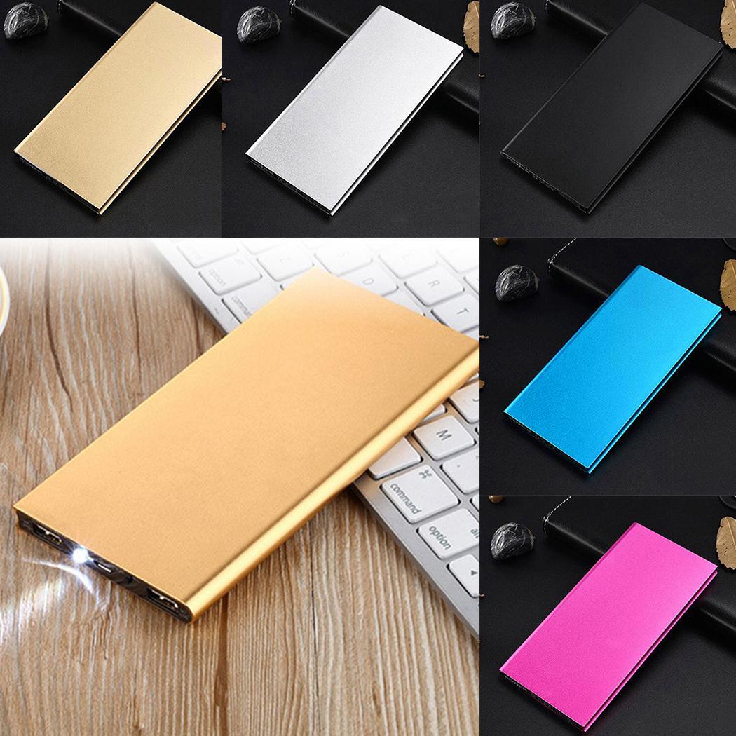 Snel Opladen 20000mAh Power Bank Ultra-dunne Draagbare Algemene Mobiele Telefoons Externe Batterij Oplader Power Bank voor iPhone