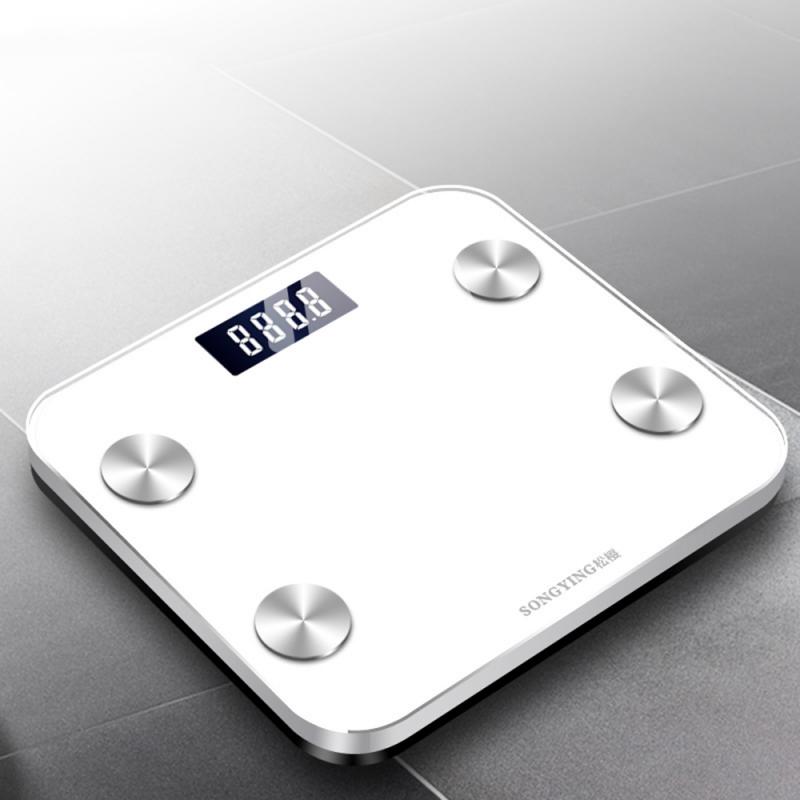 Bluetooth-Scales Intelligent Floor Body Fat Scale Smart LED Display Body Weight Scales Muscle Mass BMI Digital Scale