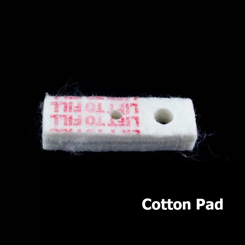 Para encendedor Zippo, pieza de repuesto DIY, goma negra Universal, sellado volátil antiaceite, parte inferior/almohadilla de algodón, juego de mechas con cable de cobre