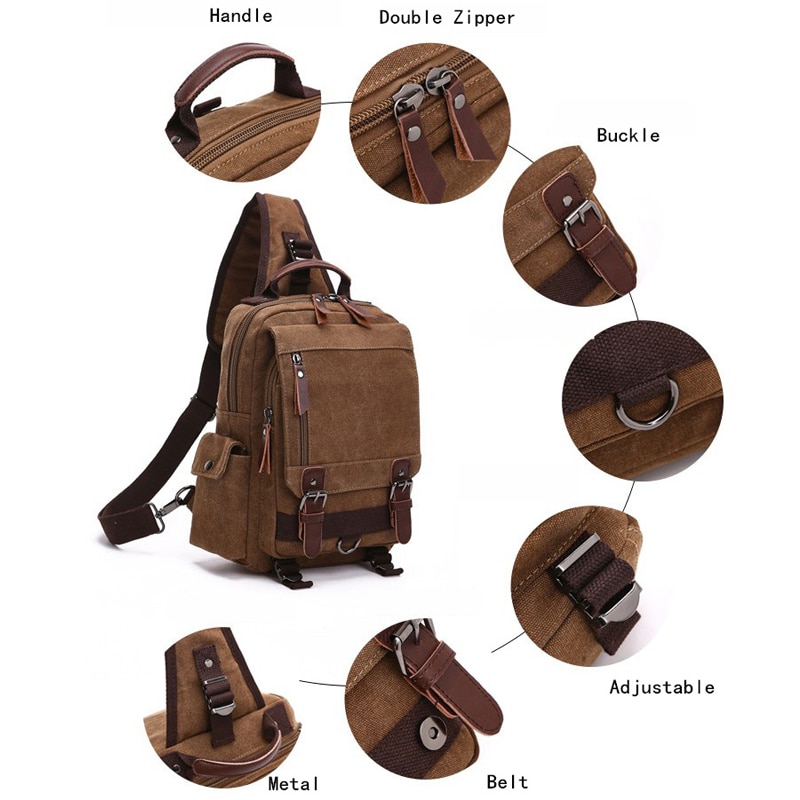 Scione hommes poitrine sac décontracté voyage sac à main Messenger sacs femmes femme bandoulière sac à bandoulière petit bolsas mujer