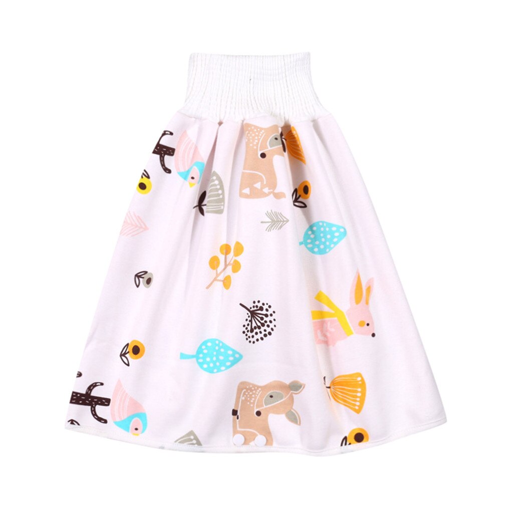 Baby Waterdichte Katoenen Trainingsbroek Doek Kleurrijke Animal Dinosaurus Print Luier Rok Slapen Bed Pad Matras D0