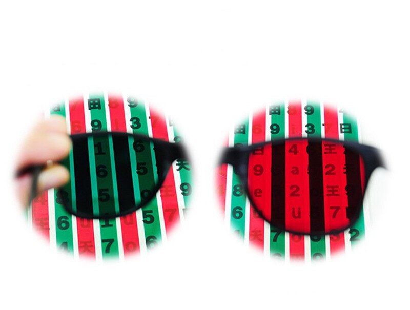 3Pcs Red Green Vision Myopia Strabismus Amblyopia Training Reading Aids Disinhibit