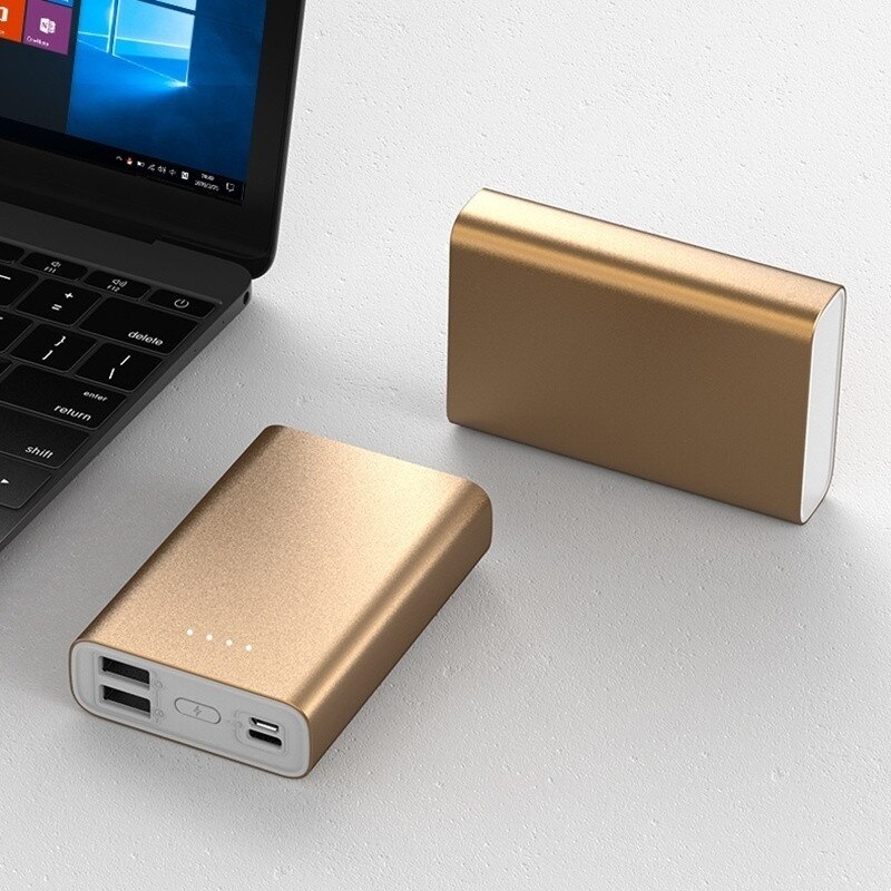 Mini batterie externe Portable de grande capacité 80000mAh, avec lampe de poche, 2usb, charge rapide, batterie externe pour IPhone Xiaomi Samsung