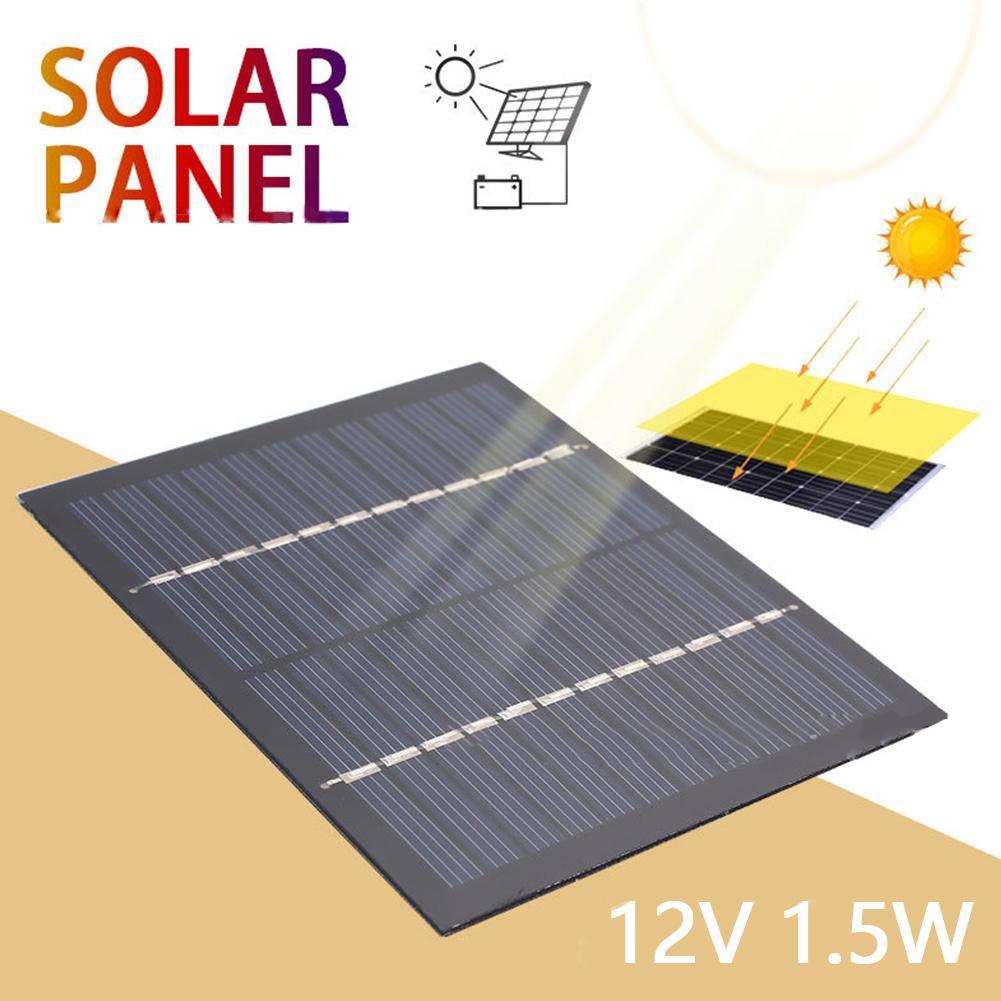 5.5V Zonnepaneel Polykristallijn Silicium Diy Batterij Kleine Solar 5V Mobiele Lader 5.5V Mini Volt Speelgoed Kabel j5N2