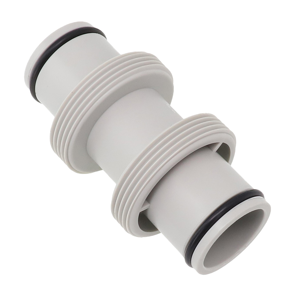 Hose Extension Adapter For Intex Split Hose Plunger Valve 1.5in To 1.5in Swimming Pool Straight Connector Plastic Hose Adapter