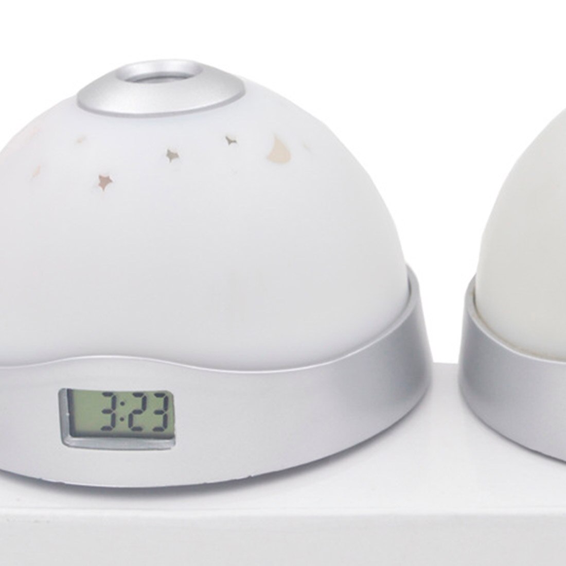 Home Decor Kleurrijke Sky Star Kinderen Babykamer Nachtlampje Projector Lamp Wekker slapen Kamer Nachtlampje