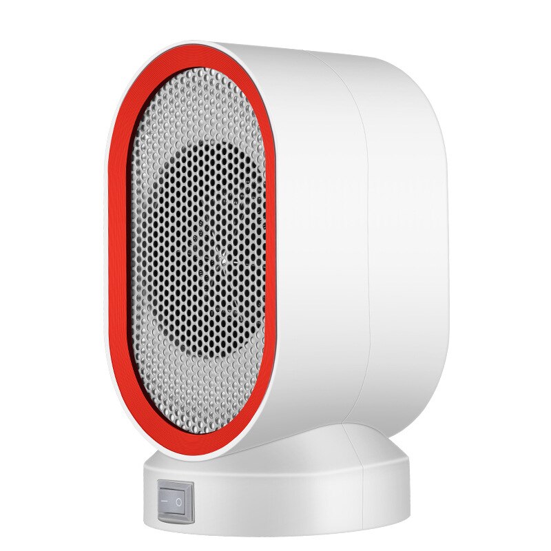 Small Space Heater Oscillating Heater Fast Heating Ceramic Desk Heater With Overheat Protection Tip-Over Protection For Office: red / EU