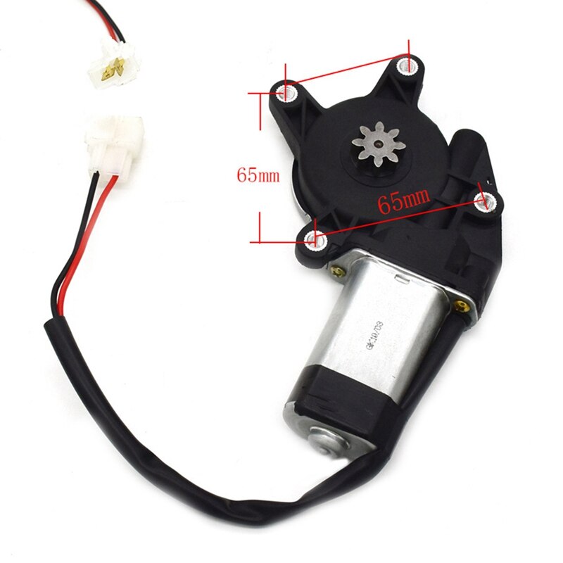 Motor eléctrico elevador de ventana, Motor de coche eléctrico, regulador de ventana, Motor elevador de ventana, Motor de potencia 12V