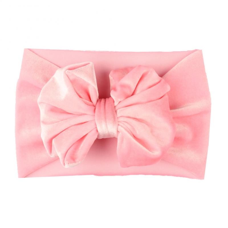 -né bandeau or velours élastique bébé foulard bandeau filles bandeau enfants enfants bébé extensible cheveux accessoires: 01