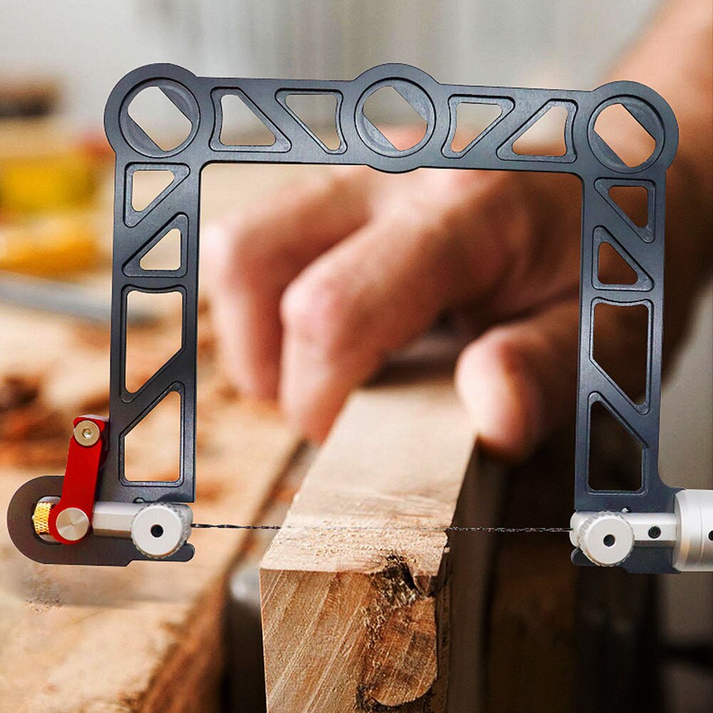 U-shape Coping Jig Saw for Woodworking Craft Jewelry DIY Hand Tools Multifunctional Hand Saw for Wood Plasterboard Cutter