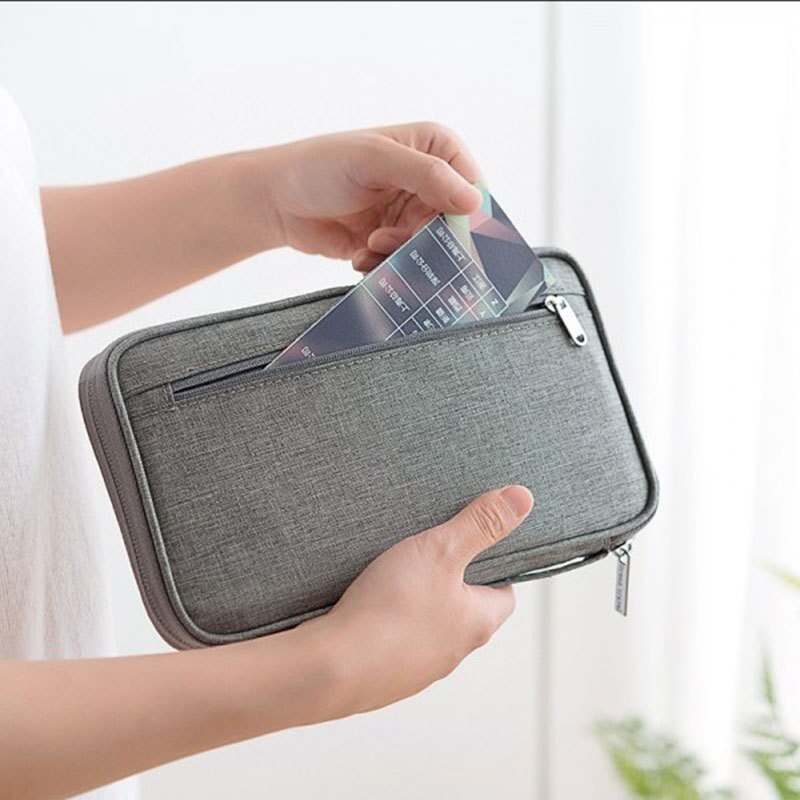 Reizen Portemonnee Familie Paspoorthouder Creatieve Waterdichte Document Case Organizer Travel Accessoires Document Tas Kaarthouder