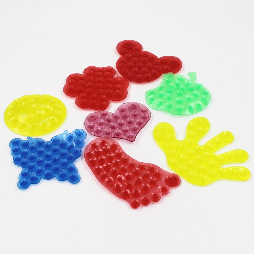 2 stuks schattige dubbelzijdige zuignappen voor op de badkamer, mobiele telefoonstickers, standaardhouder, vacuümzuiger