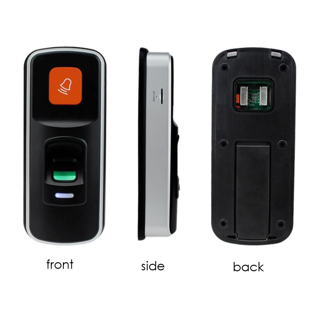 1000 User RFID 125KHz Access Control System Biometric Access Control Reader Fingerprint with Management card Support WG 26