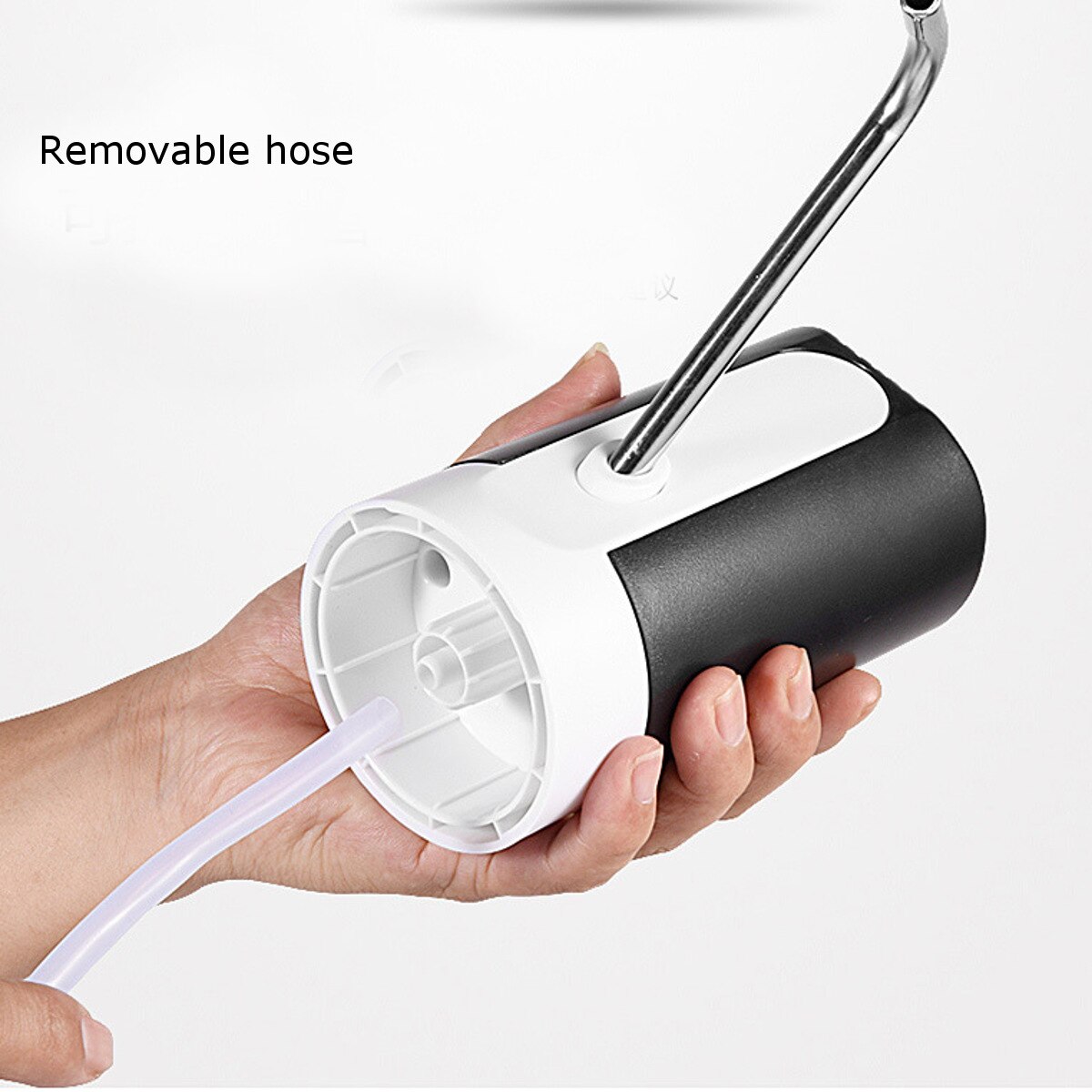 Wireless Electric Smart Water Dispenser Automatic Switch Drinking Water Bottle Pump USB Rechargeable Black Electrical Water Pump