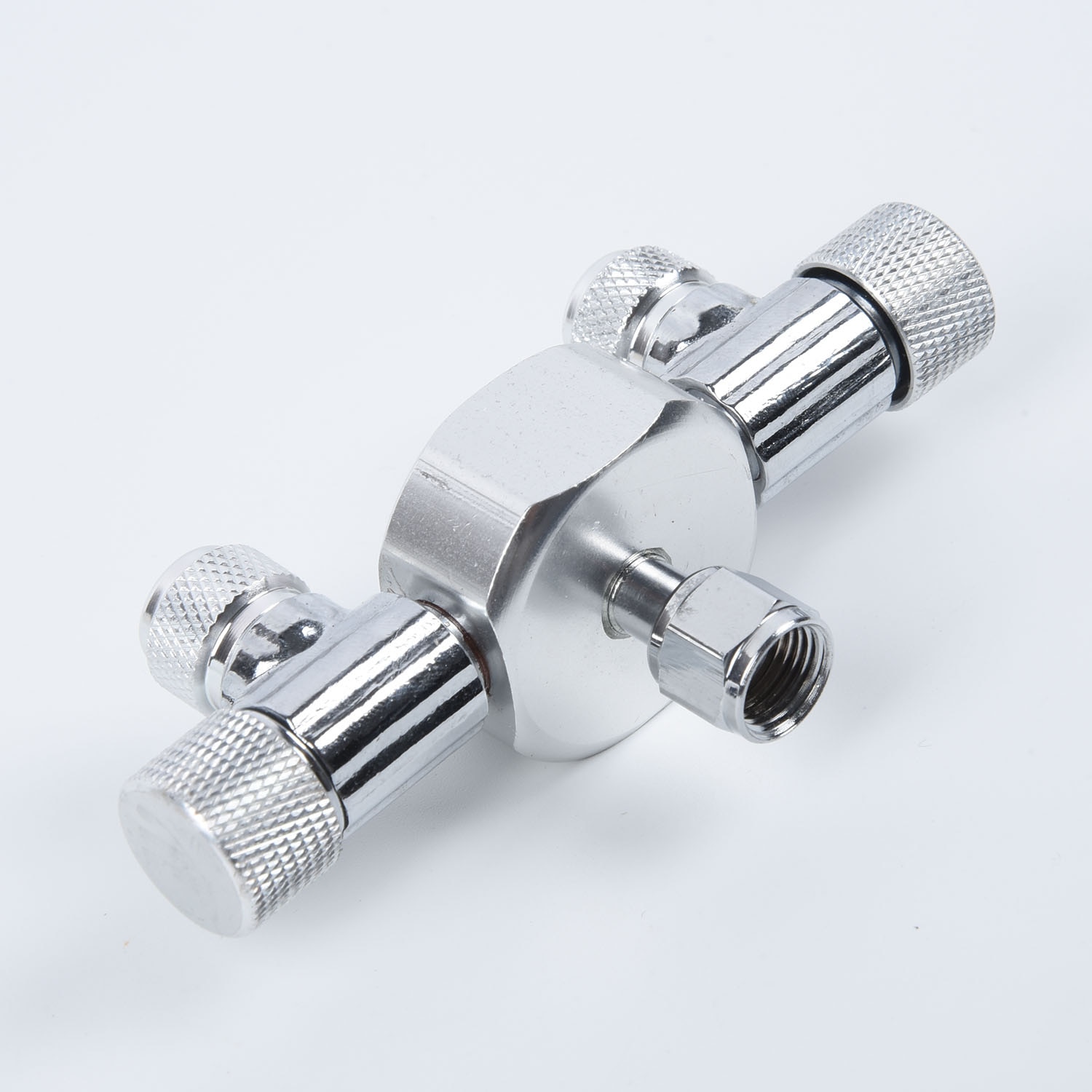 Distributor Aquarium Co2 Splitter Needle Valve Solenoid Regulator W02-02-06 Different Tanks CO2 To Aquariums For Air Line 4 / 6m