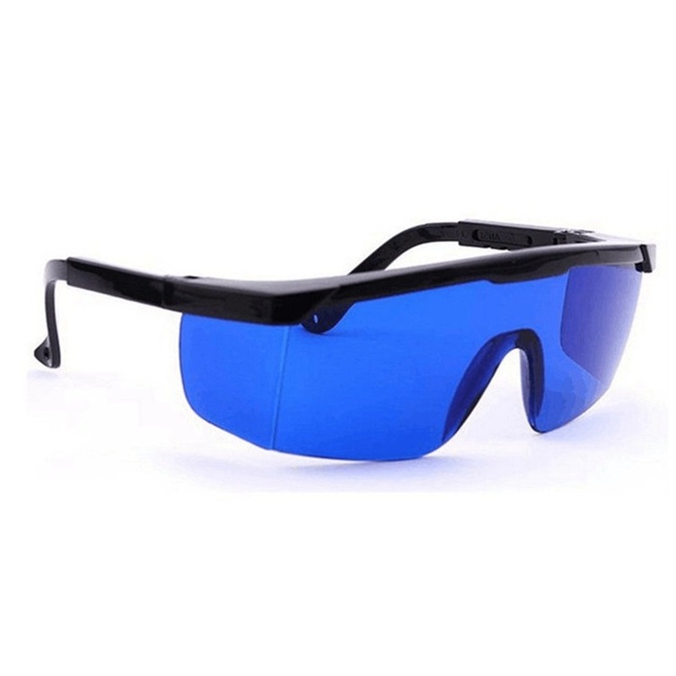 Laserschutzbrille 200 nm-2000 nm Schutzbrille für IPL E-Light OPT Gefrierpunkt-Haarentfernung Stilvoll und schützend: Blau
