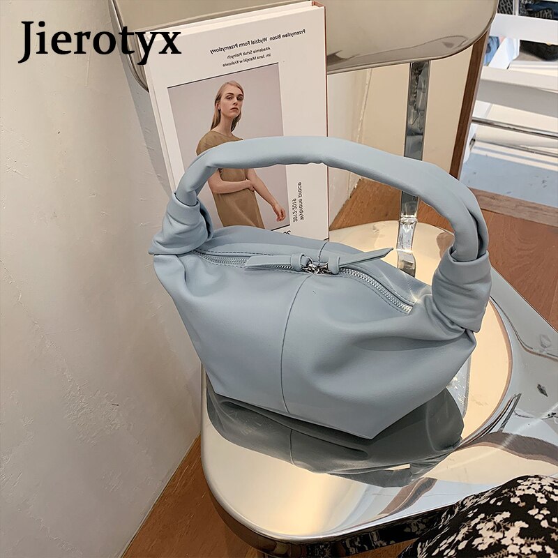 JIEROTYX Chic Alta Qualidade Senhoras De Couro Bolsas Casuais Sacos de Viagem de Moda Feminina Do Punk Bolsas Versáteis Totes 2020 Sac