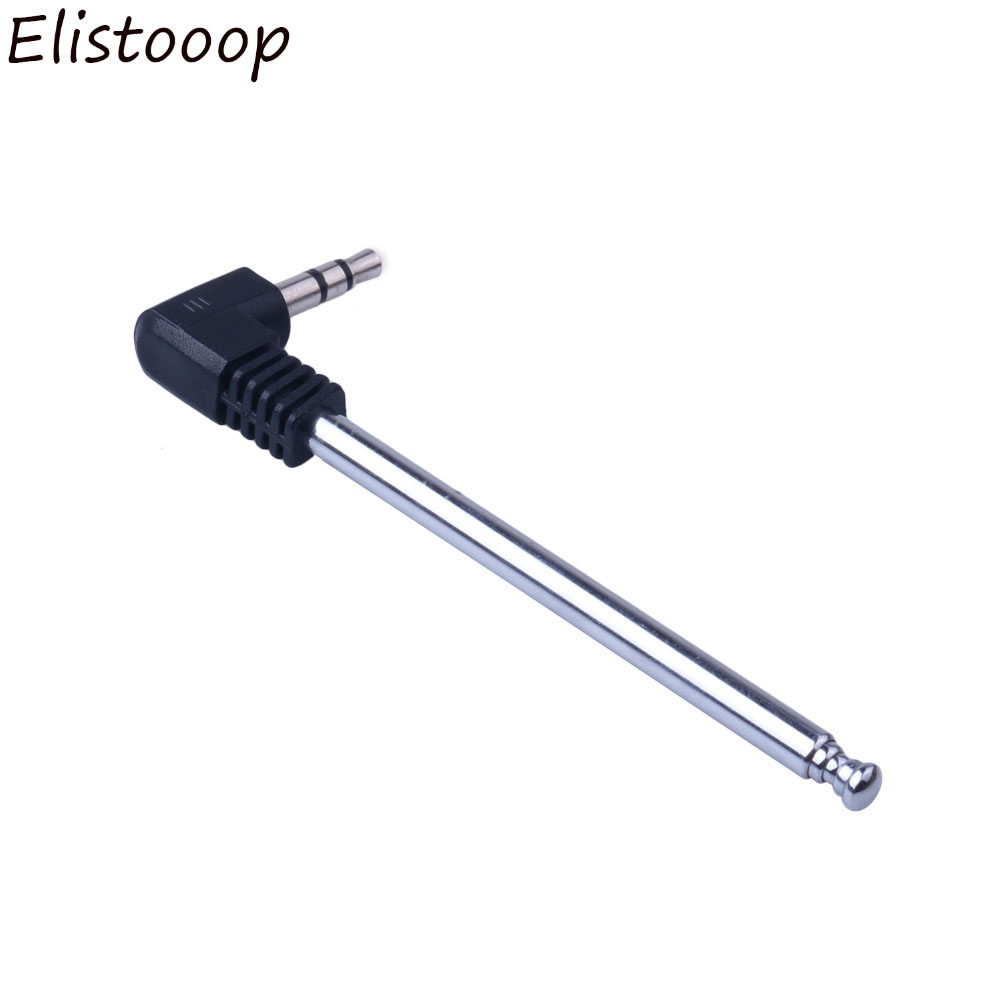 3.5mm FM Radio Antenna FM Radio Receiver Antenna Stainless Steel Antenna for Fm Radio Car Mobile Cell 8.8 inch