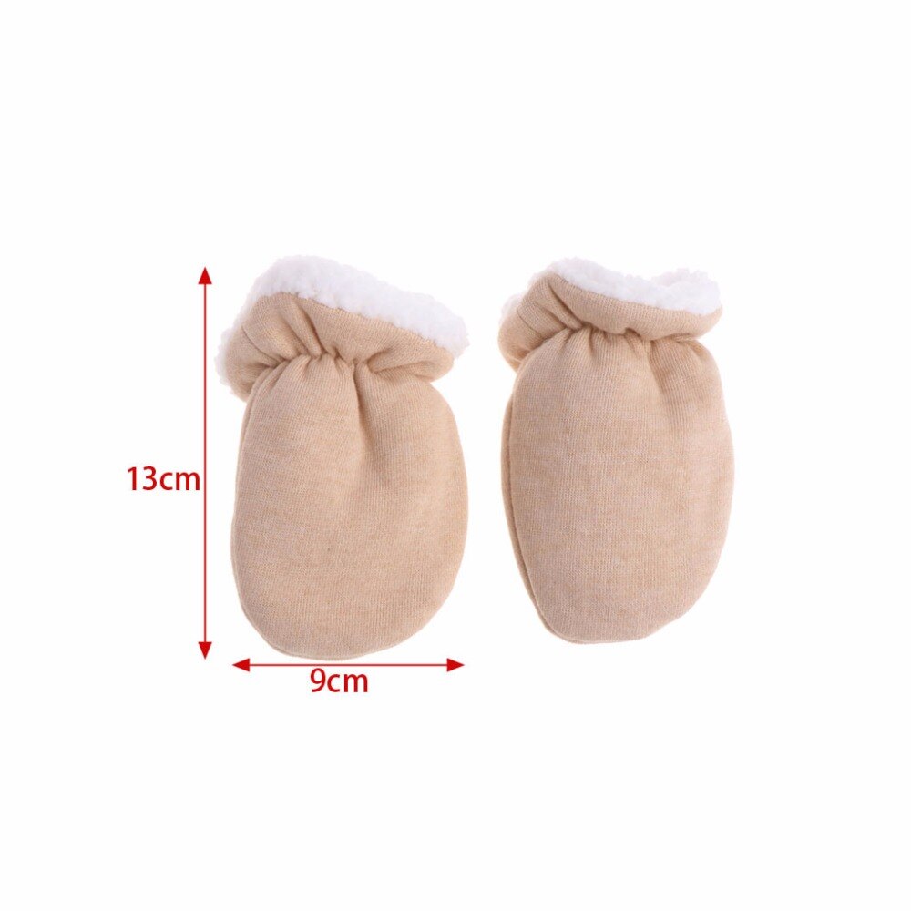 KLV gants chauds pour bébés | Molletonnés et épais, dessin animé, gants d'hiver chauds pour bébés de 0 à 12 mois