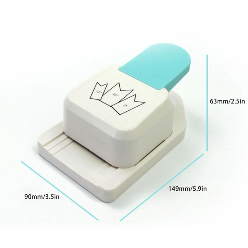 3 In 1 Tag Punch Hoek Cutter Paper Punch Bladwijzer Ponsmachine Voor Diy Ambachten Projecten Scrapbooking