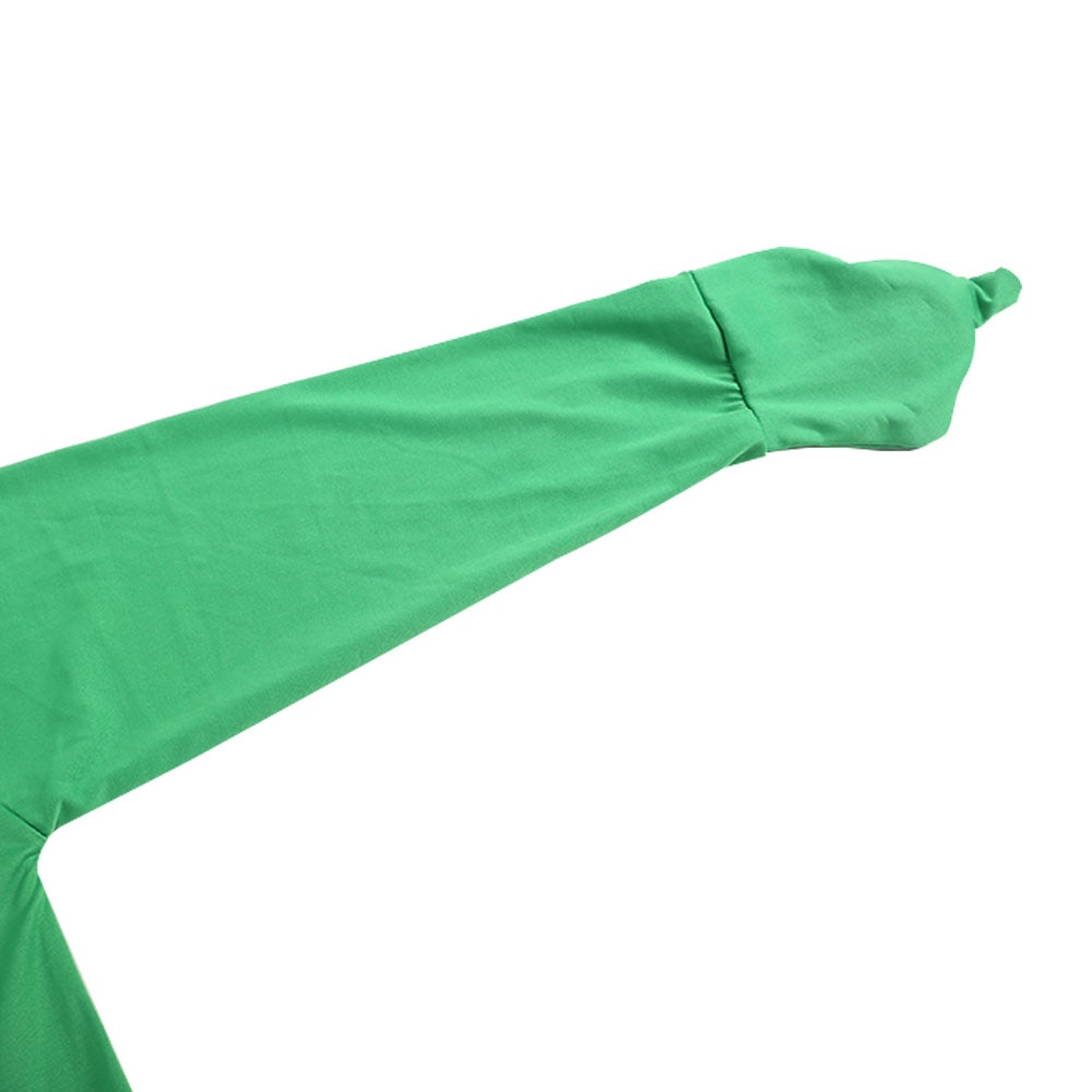 Costume de peau chaude effet Invisible corps extensible vert écran Costume Photo adulte Costume serré vidéo Costume fête vert furtif vêtements