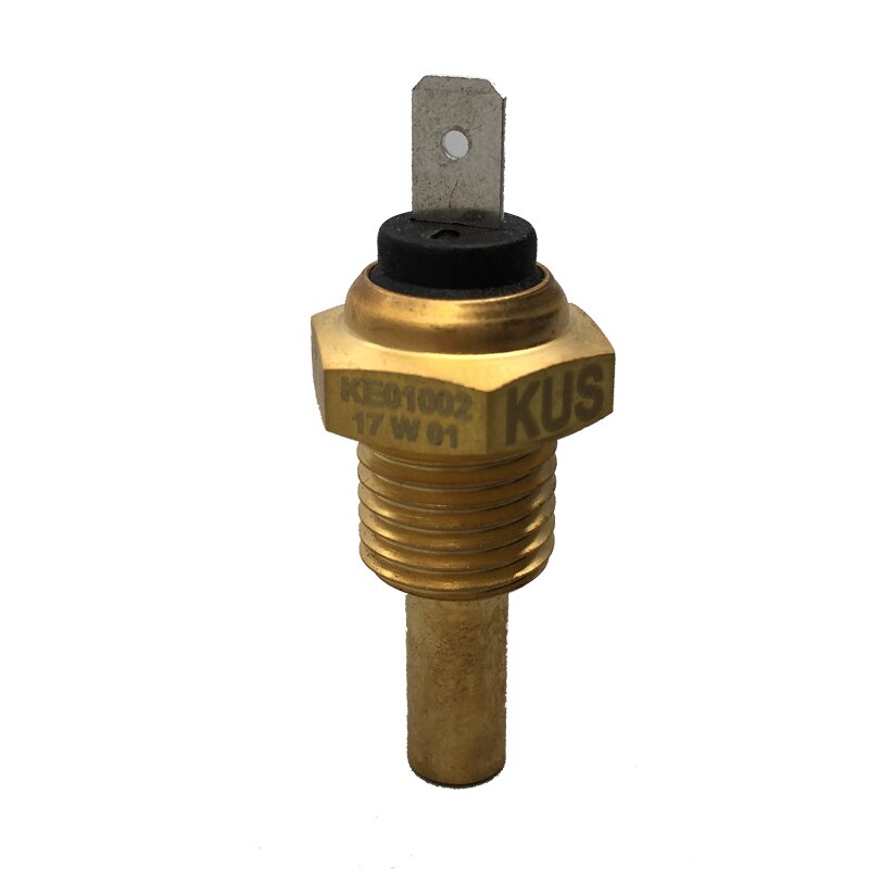 Universal 2"(52mm) Oil Temp Gauge Meter 50-150 with Red Backlight 12V 24V for Car Boat: M14x1.5 No alarm