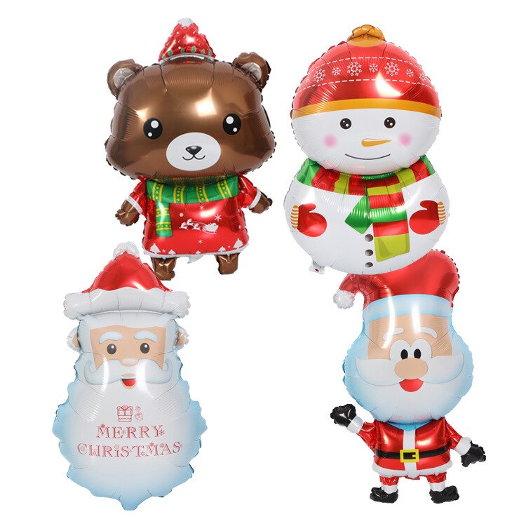 Cartoon Ballon Kinderen Speelgoed Drijvende Lucht Bal Elk Bear Kerst Ballon Winkelcentrum Hotel Party Decoratie Ballon
