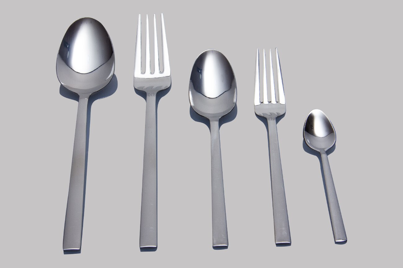 Eoptimall Bay 60 Piece 12 Personality Fork Spoon Suit