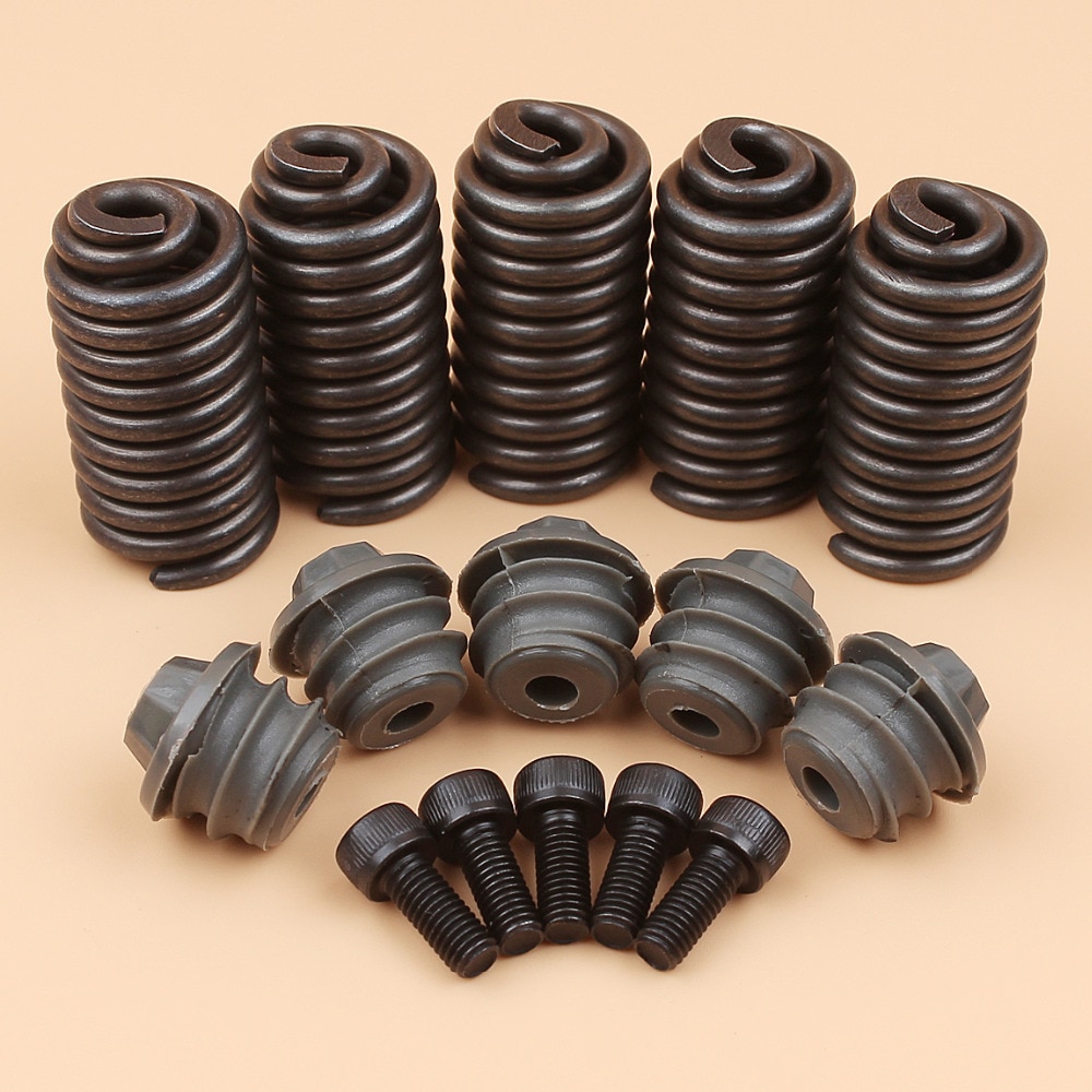 5Pcs/lot Handlebar Buffer Spring Mount Kit For Husqvarna 362 365 371 372 372XP Jonsered 2063 2065 2071 2163 2171 Chainsaw Parts