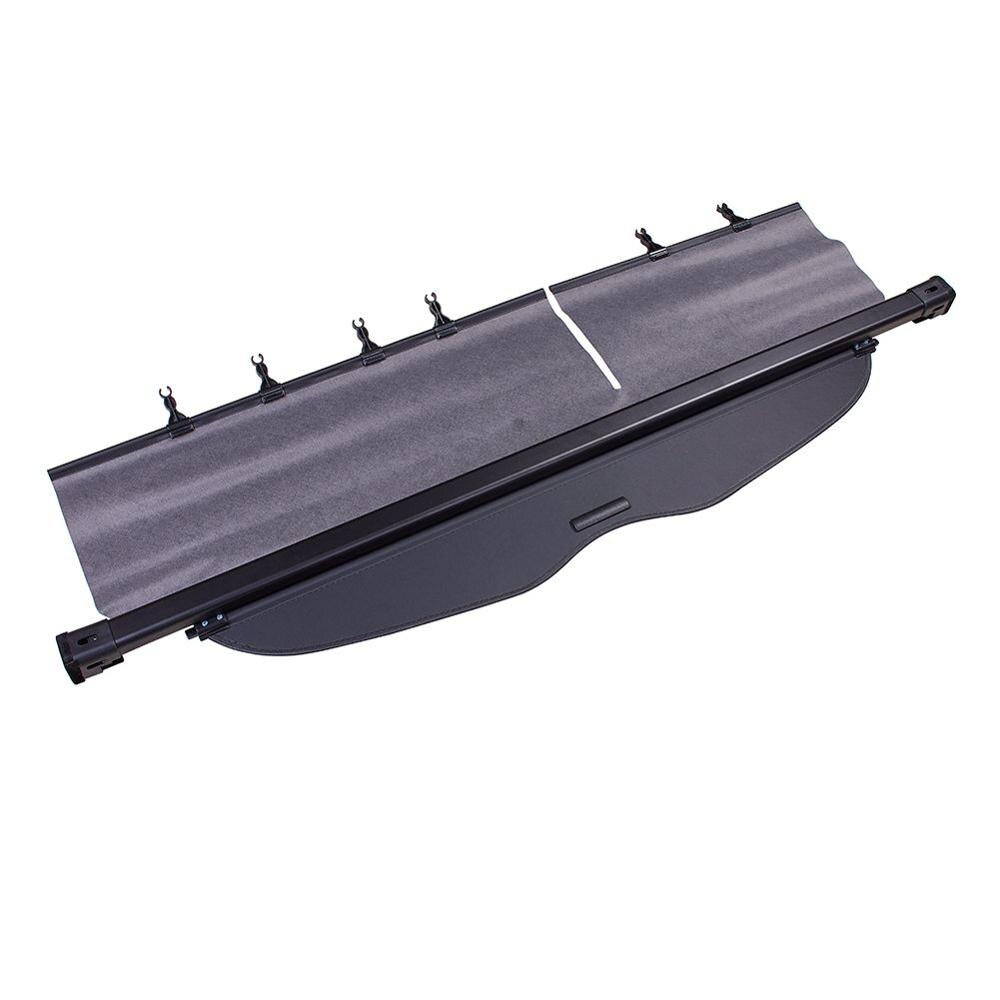 Retractable Car Trunk Cover Oxford Cloth Auto Interior Cargo Covers Luggage Carrier Curtain with Pull Buckle