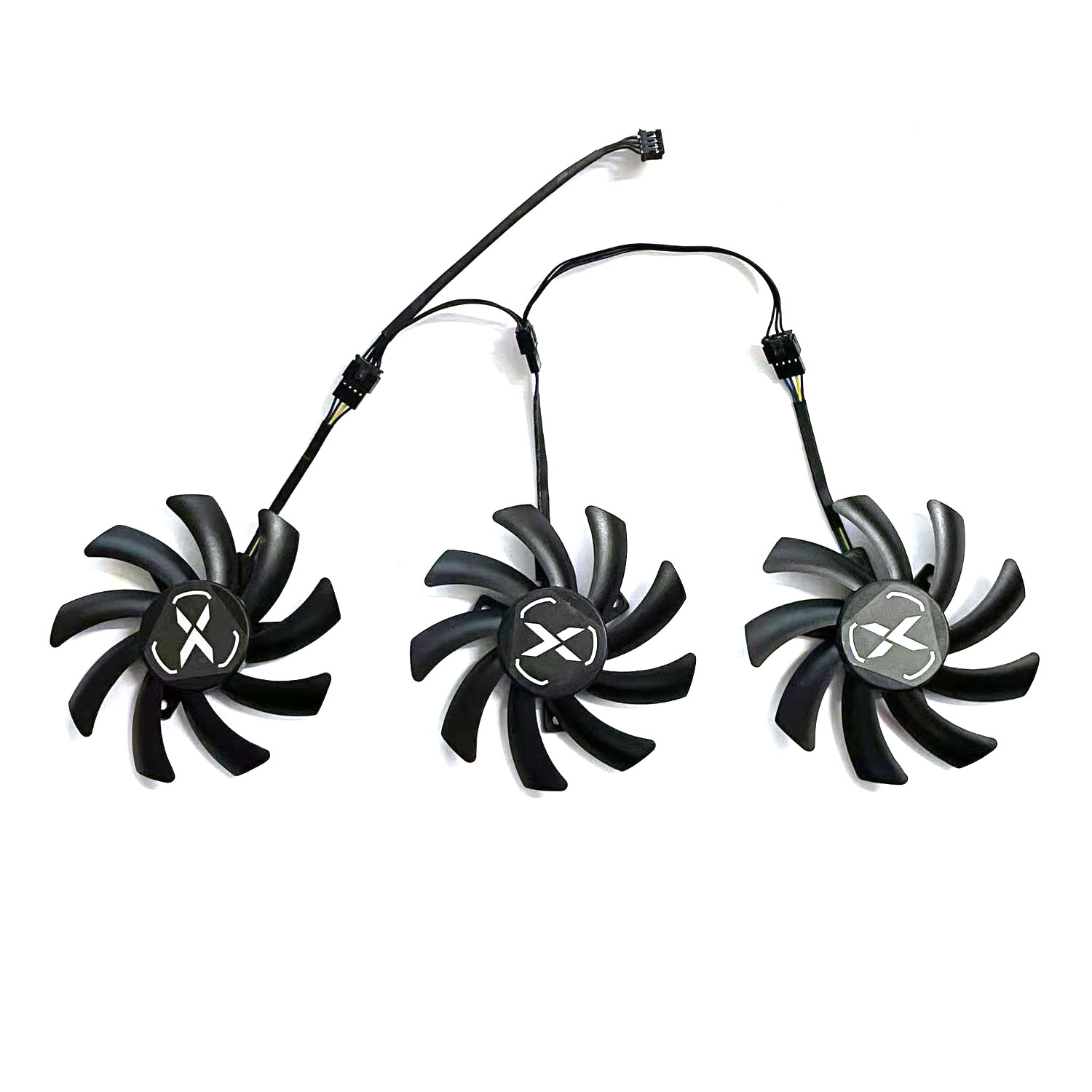 cooling fan 85MM 4PIN FDC10H12S9-C T129215SU RX 6700XT GPU fans for XFX Speeder SWFT 309 Radeon RX6700 XT 12GO graphics fans: Gold