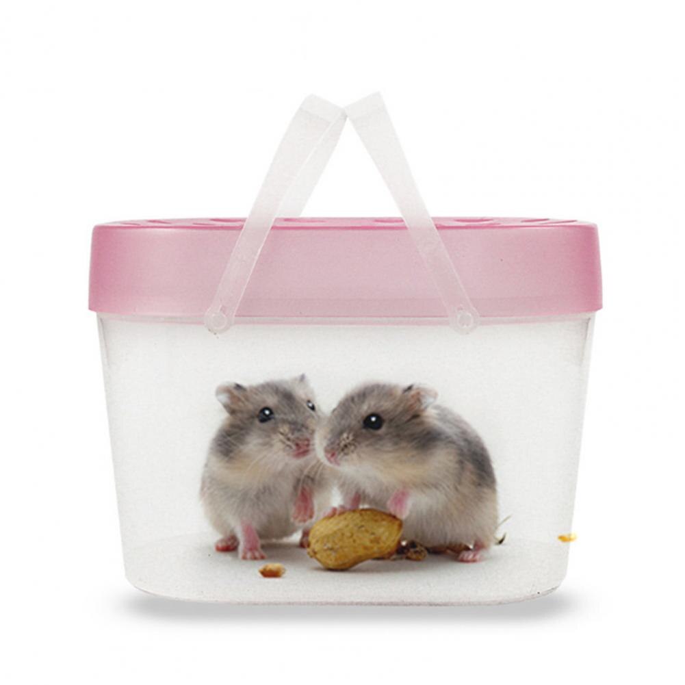 Portable Fish Tank Safe Aquarium Animal Hamster Breeding Box Universal Mini Fish Tank