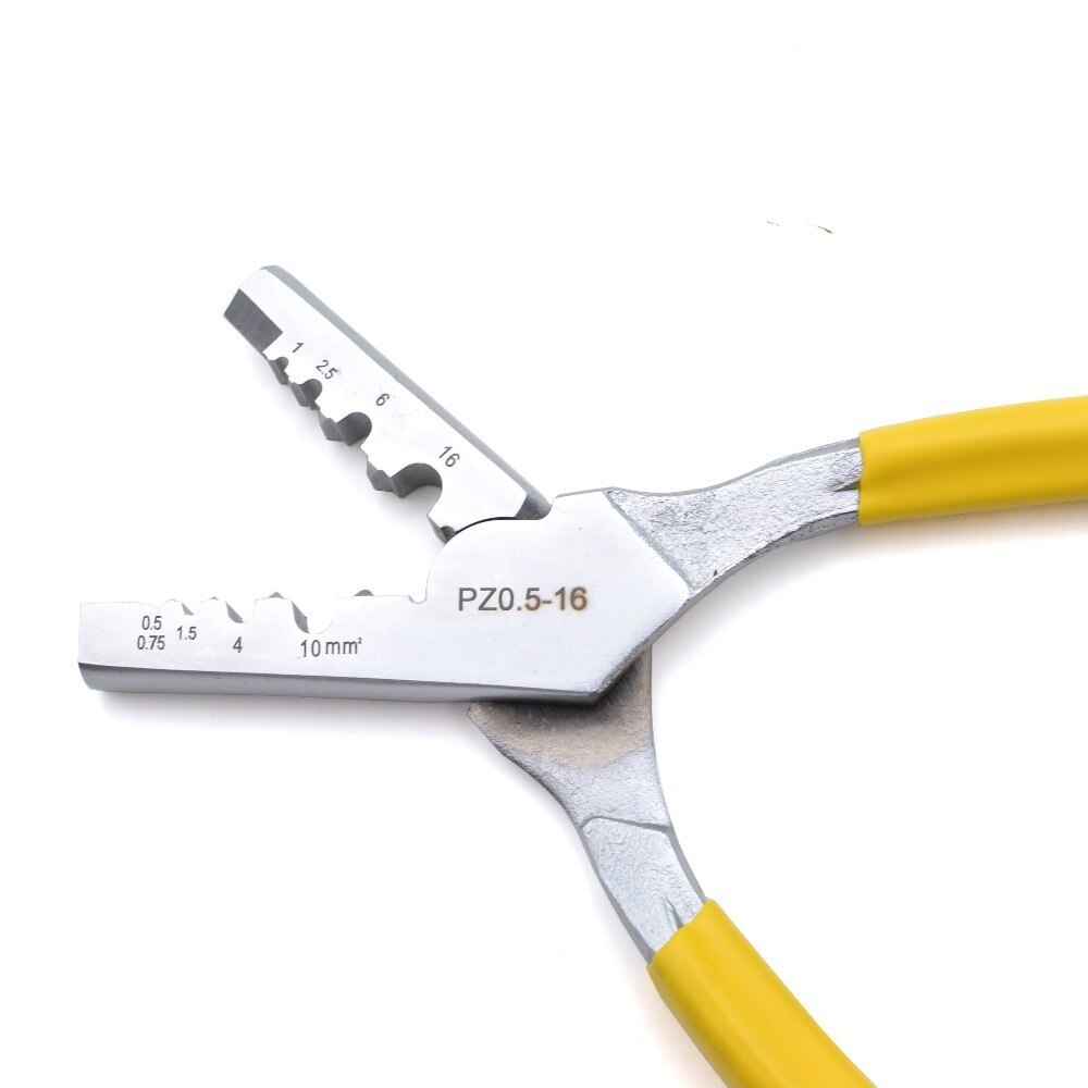 PZ 0.5-16 0.5-16mm2 20-5AWG GERMANY STYLE SMALL CRIMPING PLIER electrical terminals crimper tools