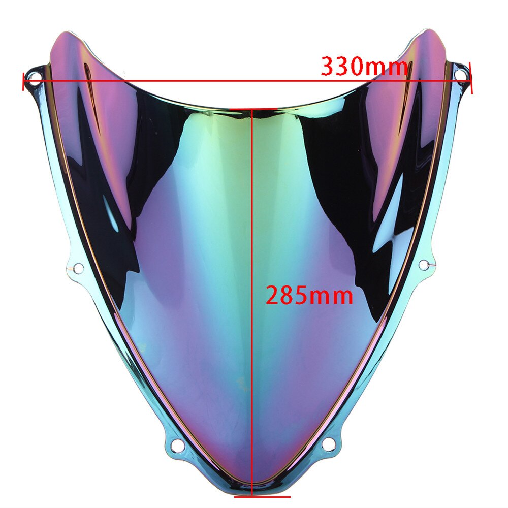 Moto Double bulle pare-brise pare-brise coupe-vent pour 2006 2007 Suzuki K6 GSXR600 GSXR750 GSXR 600 750