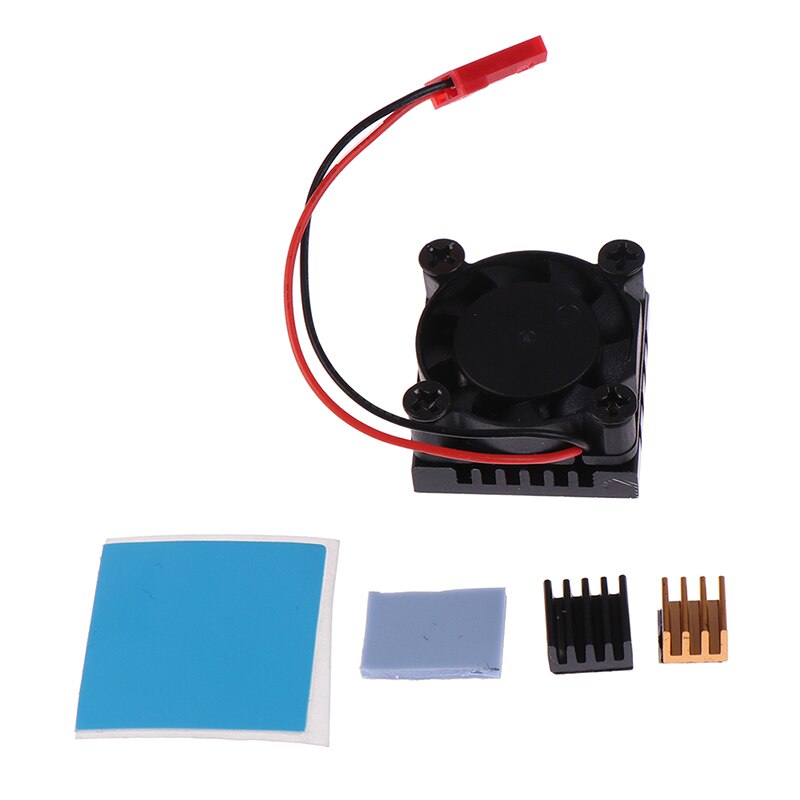 Universele Ventilator Cooler Module Plein Koelventilator Met Heatsink Cooler Kit Koper Aluminium Cooling Pad Voor Raspberry Pi 4 /3/2