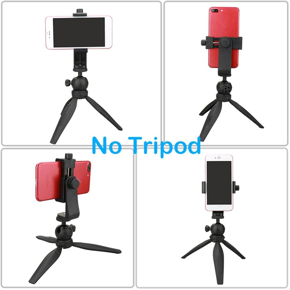 Universele Statief Mount Adapter Handsfree Mobiele Telefoon Clipper Houder Verticale 360 Statief Stand Voor Iphone Voor Camera