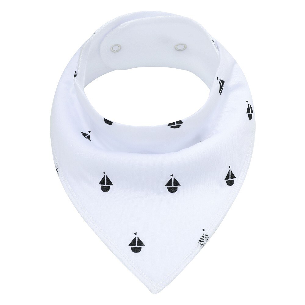 Bavettes unisexe pour bébés, en Bandana, 2 pièces, boutons ajustables, pour bavoirs pour -né, 100% coton, accessoires utiles pour bébés: KD0086