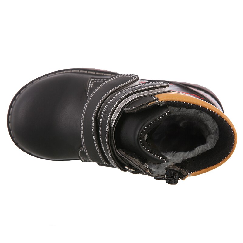 Vinterstövlar för pojkar filtstövlar små barn ylle plysch varma snöstövlar för pojkar & #39 ;s vattentäta martin boots eu storlek 27-32